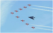 Red Arrows + F117